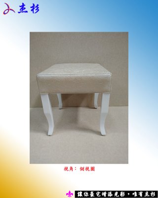 餐椅杰杉-香奈白色椅 (堅持台灣生產製造) 