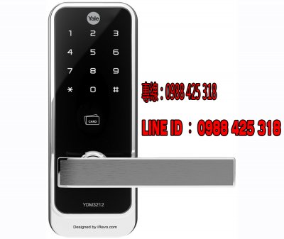 YALE  YDD-3212　卡片+密碼 余氏企業 專線 0921-279-005 優惠價＄12000元、安裝費另計