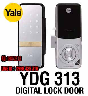 YALE  YDG-313卡片+密碼 玻璃鎖 余氏企業 專線 0921-279-005 優惠價＄12000元、安裝費另計