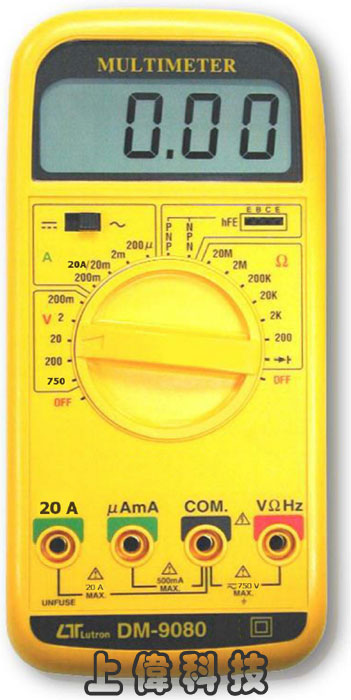 DM-9080 專業型數字電錶-上偉科技www.sunwe.com.tw